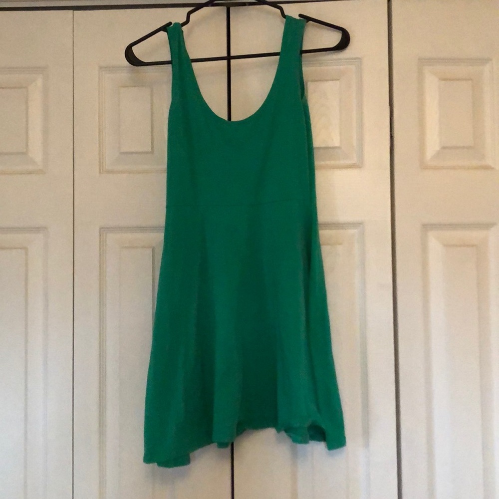 Green Skater Dress